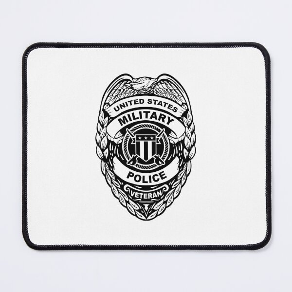 Item preview, U.S. Military Police Veteran Black Badge on Light designed and sold by hobrath.