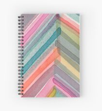 Pivot in Warm Prism Spiral Notebook