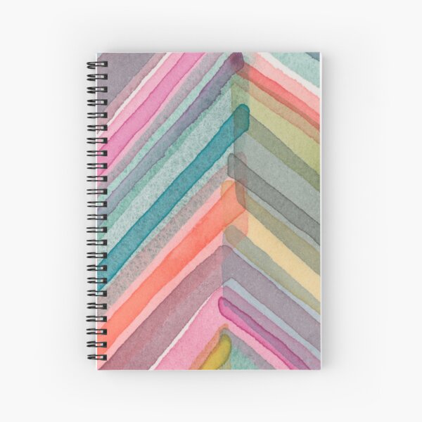 Pivot in Warm Prism Spiral Notebook