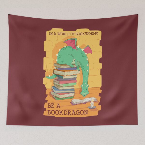 Item preview, Be A Bookdragon designed and sold by kjeppson.
