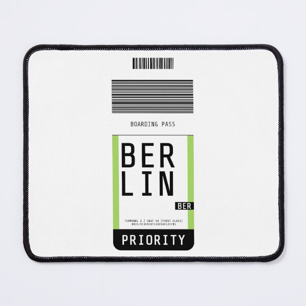 Item preview, Berlin Boarding Pass BER designed and sold by lukassfr.