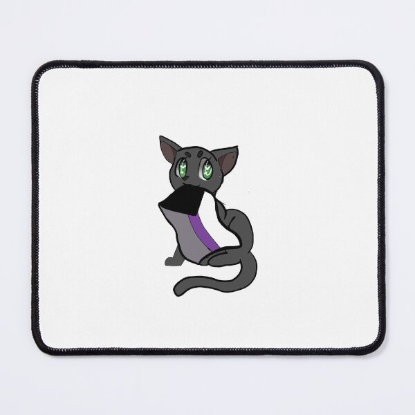 Item preview, Demisexual pride black cat designed and sold by Dollymeds.