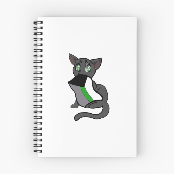 Item preview, Demiromantic pride black cat designed and sold by Dollymeds.