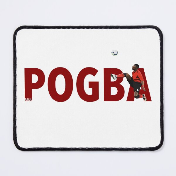 Item preview, Manchester United's Paul Pogba designed and sold by Webbed Toe Design's.