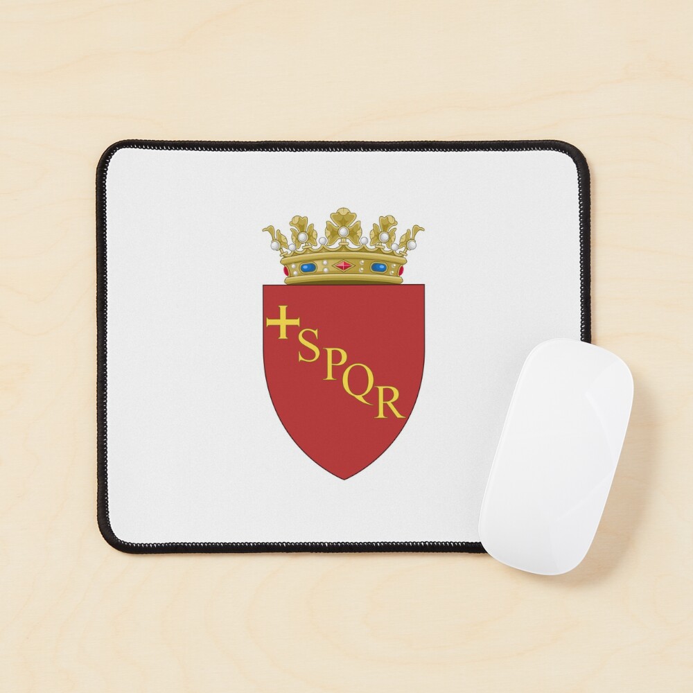 Rome Coat or Arms Mouse Pad