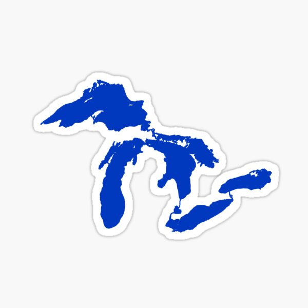 The Great Lakes Sticker