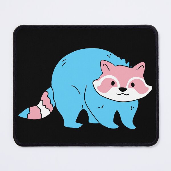 Item preview, Subtle Transgender Raccoon. transgender raccoon designed and sold by tiredandbored.