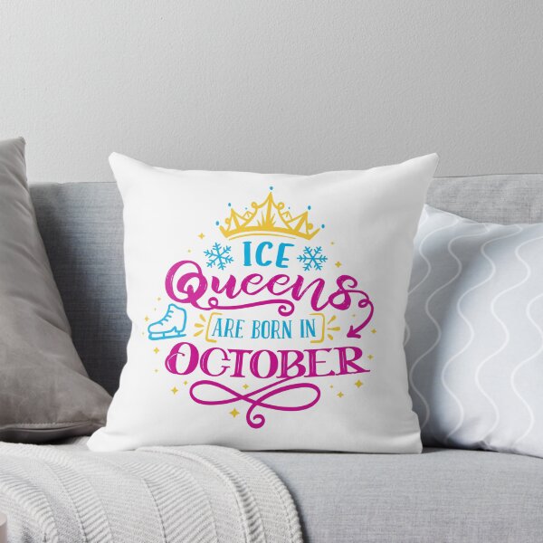 Item preview, Ice Queens Are Born In October (color version) designed and sold by TripleTriple.