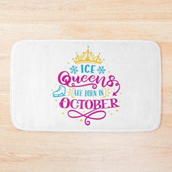 Item preview, Ice Queens Are Born In October (color version) designed and sold by TripleTriple.