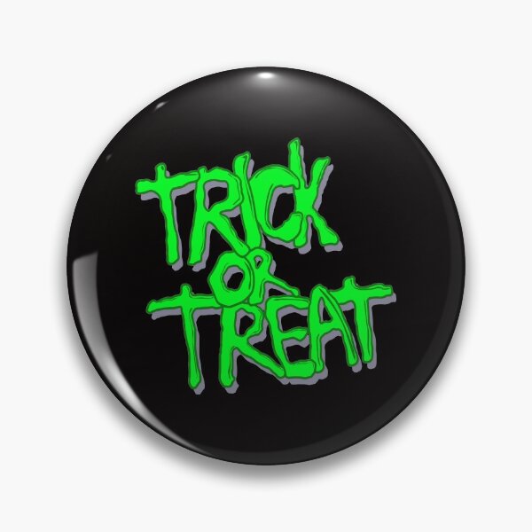 Item preview, Trick or Treat Text Green designed and sold by WearWolfDesigns.