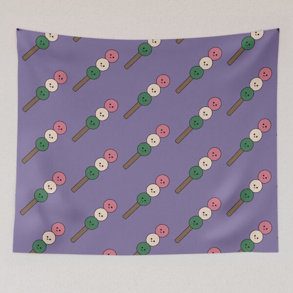 Item preview, Happy Hanami Dango - Kawaii Dango designed and sold by KawaiiByDice.