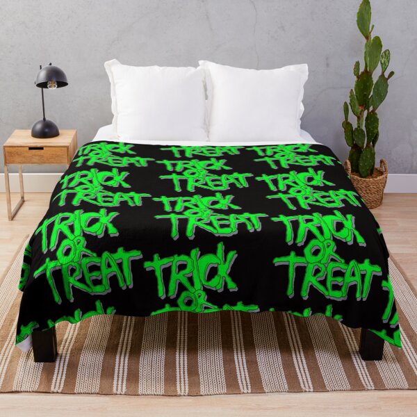 Item preview, Trick or Treat Text Green designed and sold by WearWolfDesigns.