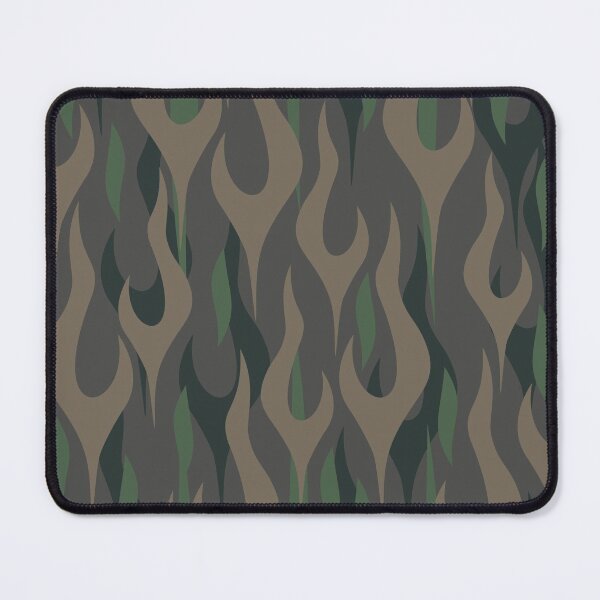 Item preview, Cammo Flames Fire Seamless Repeating Pattern designed and sold by hobrath.