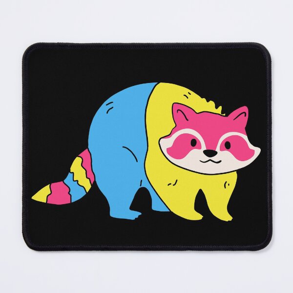 Item preview, Subtle Pansexual Raccoon. pansexual raccoon designed and sold by tiredandbored.