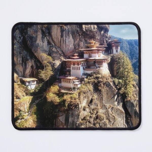 Item preview, Taktshang Goemba - Tiger's Nest Monastery designed and sold by Kathy Weaver.