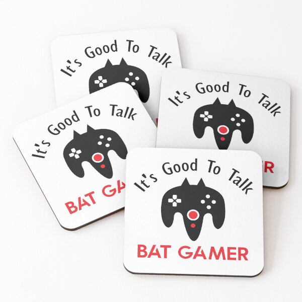 Item preview, Bat gamer - Its good to talk bat gamer - gamer  designed and sold by cruzzcreation.