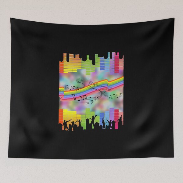 Item preview, Colorful Musical Theme designed and sold by livianasgifts.