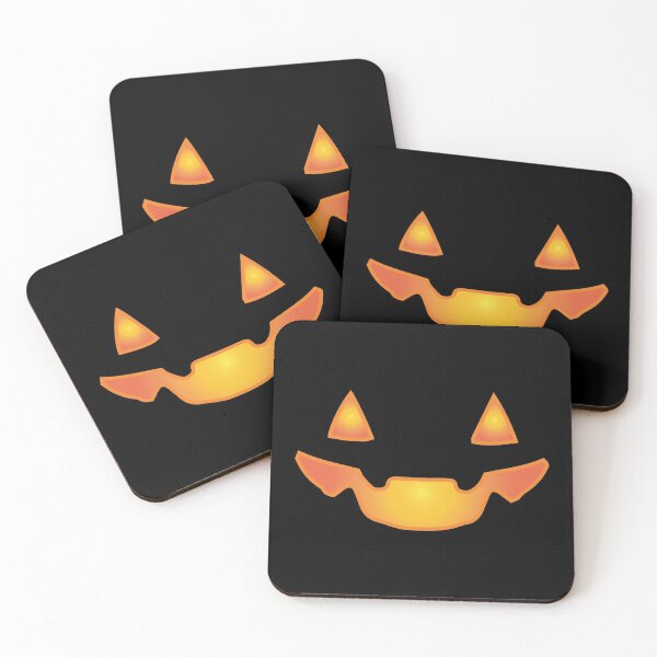 Item preview,  Cute and Kawaii Scary Halloween Pumpkin and Jack O Lantern Face 7 designed and sold by ArtSparkInc.
