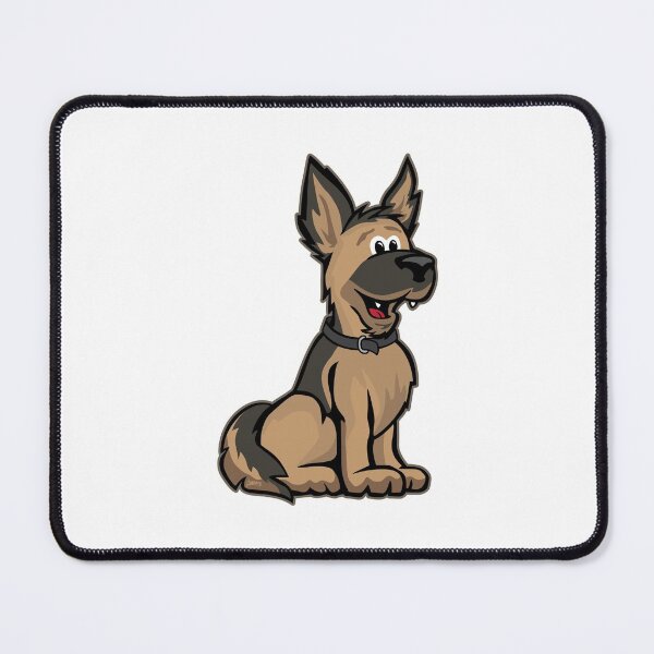Item preview, Cute German Shepard Dog Cartoon designed and sold by hobrath.