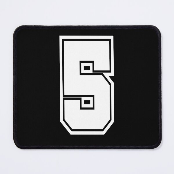Item preview, 5 number college style football soccer designed and sold by GeogDesigns.