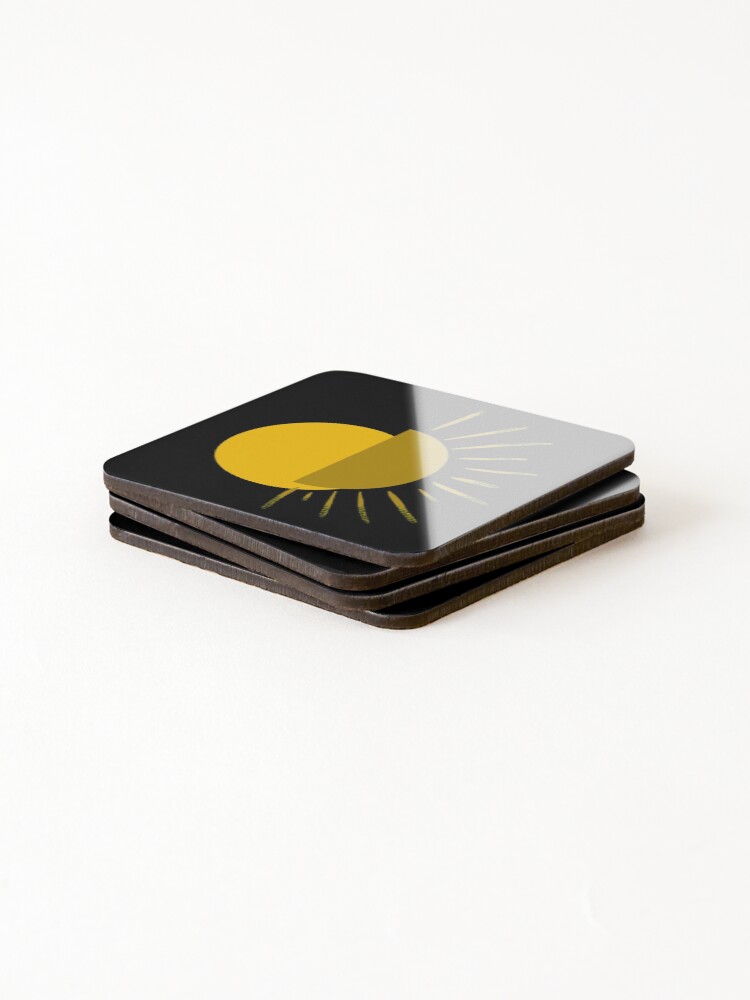 Thumbnail 4 of 5, Coasters (Set of 4), Sun Rise designed and sold by HoffmanGraphics.