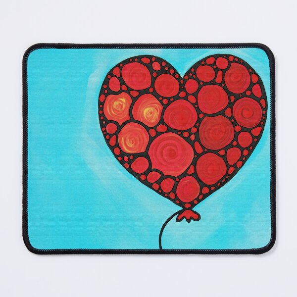 Item preview, Romantic Heart Balloon Art by Sharon Cummings designed and sold by Sharon Cummings Art.