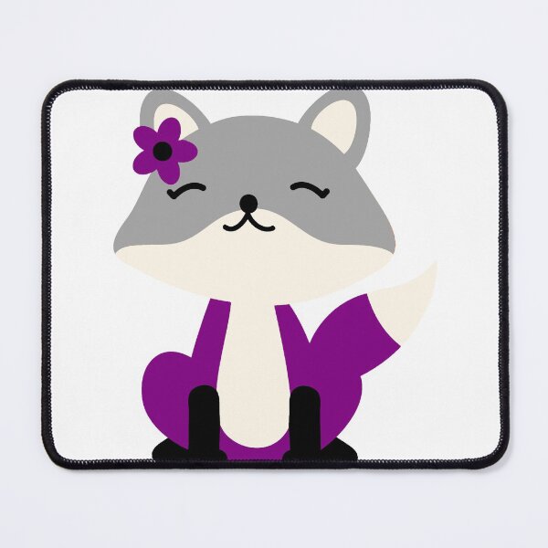 Item preview, Subtle Asexual Fox. asexual fox designed and sold by tiredandbored.