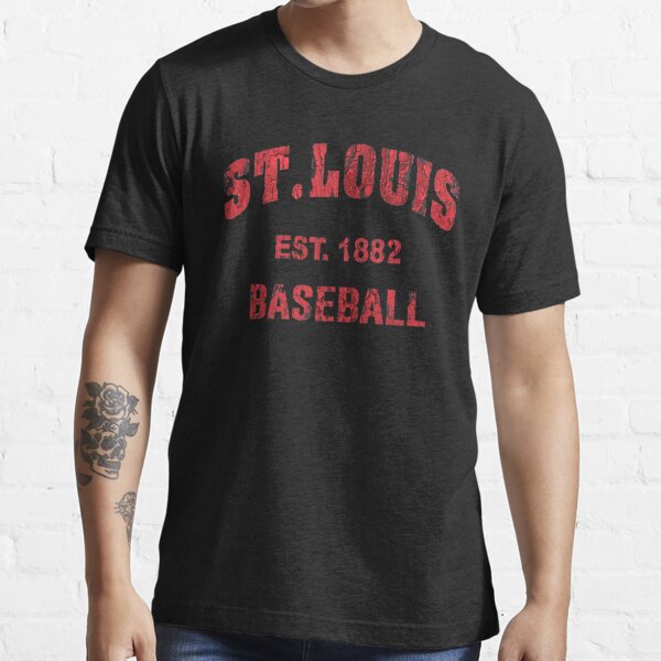 St. Louis Cardinals Baseball EST 1882 Logo Team T-Shirt Gift For Fans