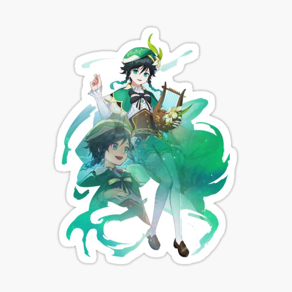 Item preview, Venti Genshin Impact designed and sold by layar5.