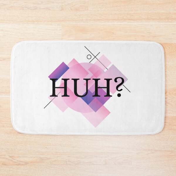 Item preview, Abstract ‘HUH?’ Design – Minimalist Geometric Art designed and sold by DonneeCreations.