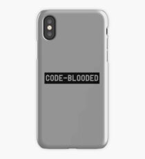 Code Blooded iPhone Case/Skin