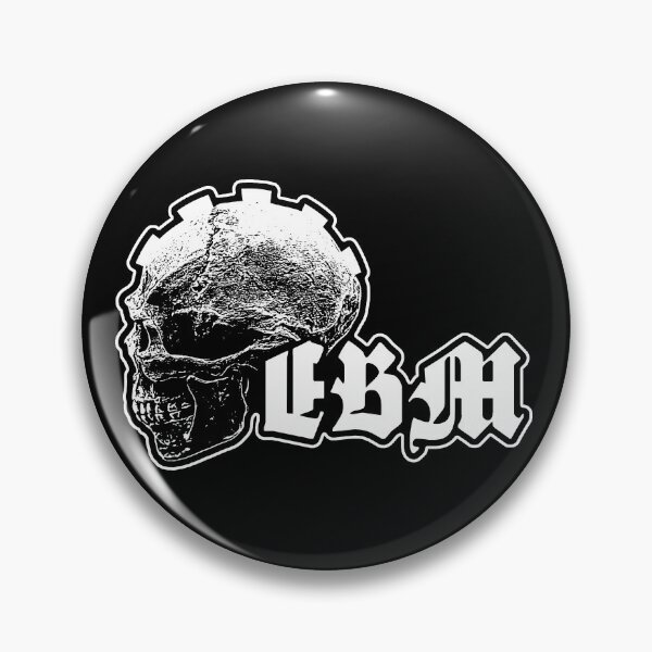 Item preview, EBM Skull Logo designed and sold by einmal-art.