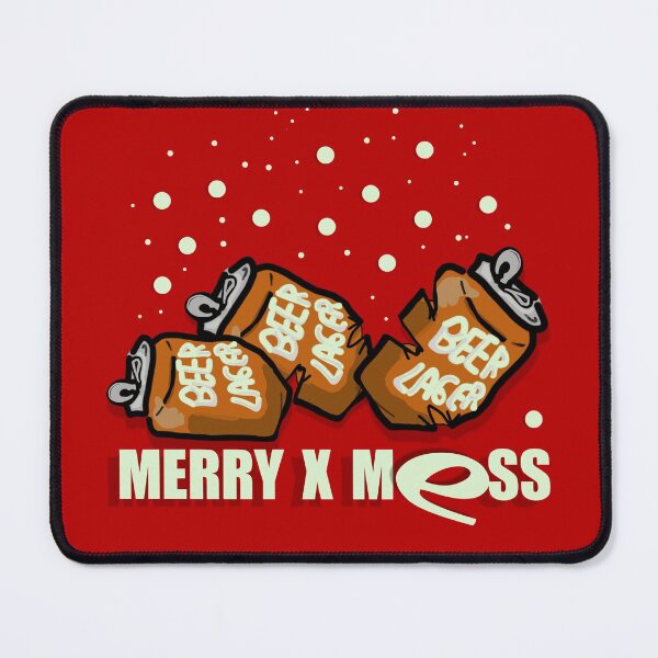 Item preview, funny Christmas saying cartoon beer can designed and sold by vibeno1.