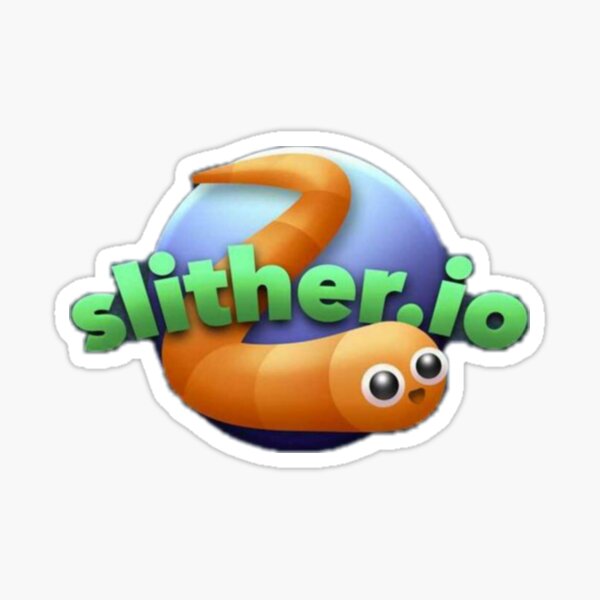 Slither io game sticker Poster for Sale by Jnrhhose