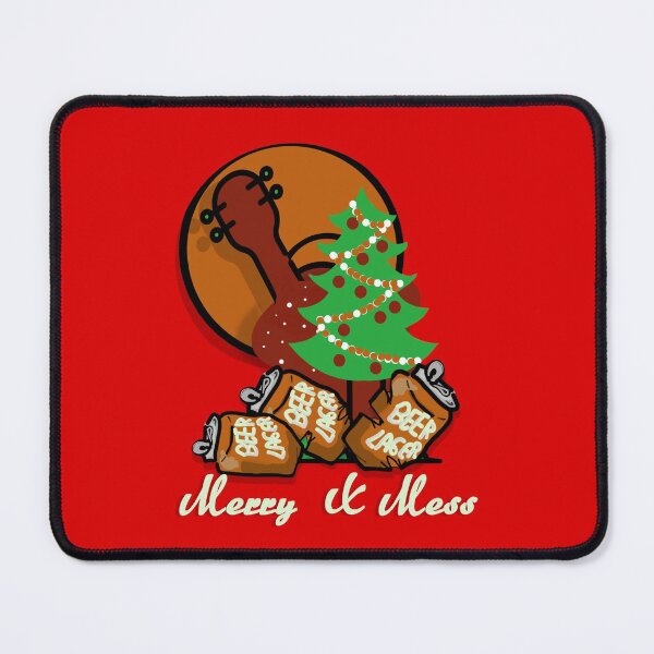 Item preview, Christmas party saying cartoon beer can designed and sold by vibeno1.