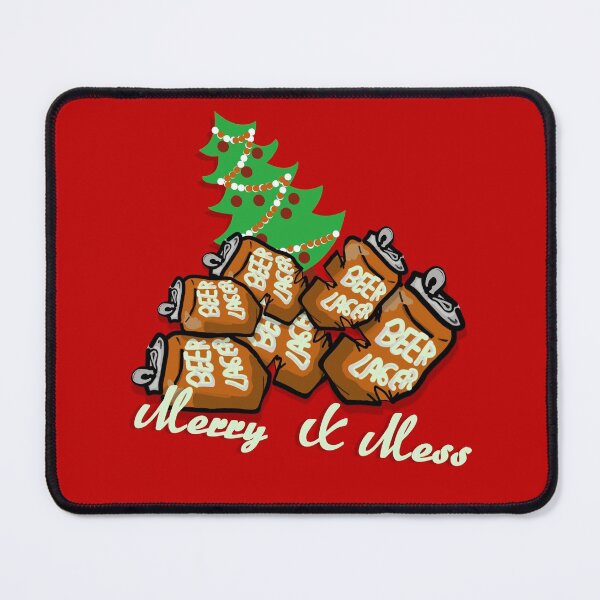 Item preview, Funny Christmas saying cartoon beer can designed and sold by vibeno1.