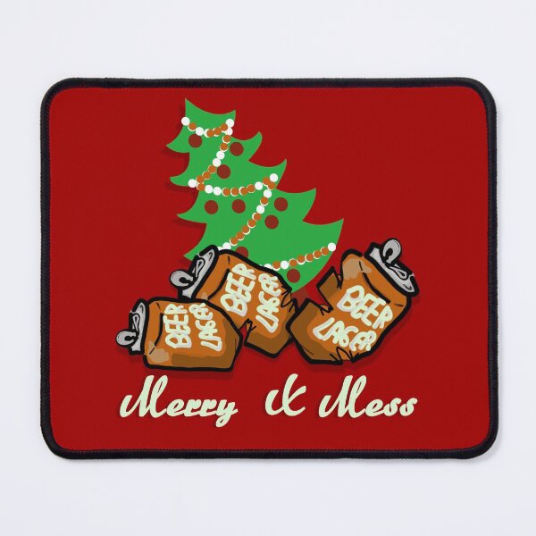 Item preview, funny christmas saying cartoon beer can designed and sold by vibeno1.