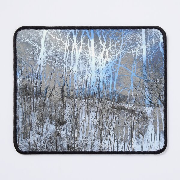 Wintry Trees Mouse Pad