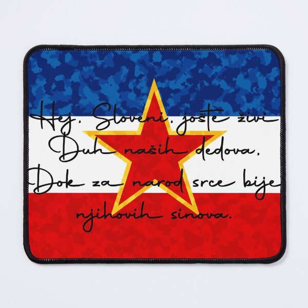 Item preview, Hej sloveni maska - himna jugoslavije designed and sold by TinThor.