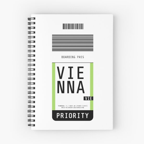 Item preview, Vienna Boarding Pass VIE designed and sold by lukassfr.