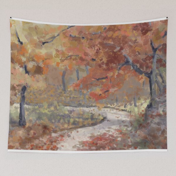 Item preview, Walking in the Fall designed and sold by EssarangArt.