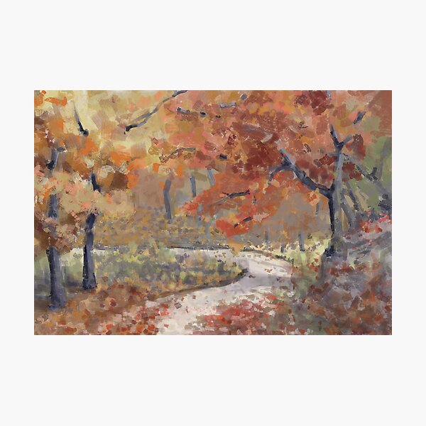 Item preview, Walking in the Fall designed and sold by EssarangArt.