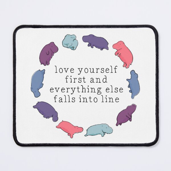 Item preview, Love Yourself Hippos designed and sold by kjeppson.