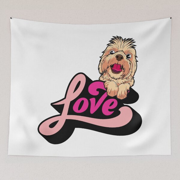Item preview, Love Pets Shih-Tzu - Colorful and Bold Art  designed and sold by Gamegiftscustom.