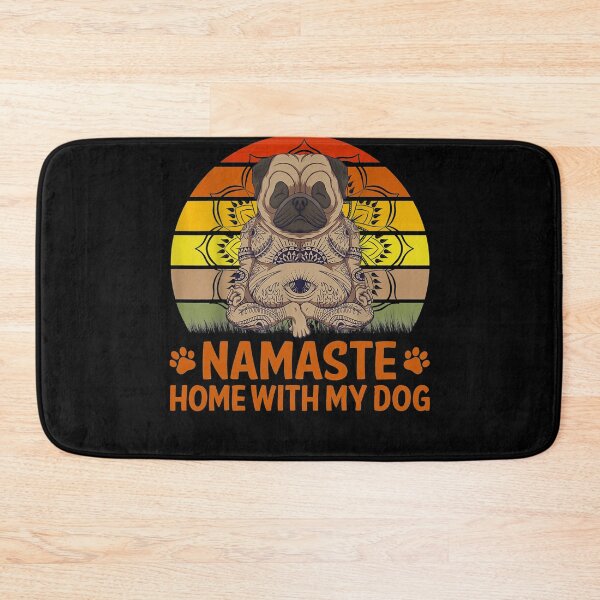 Item preview, Namaste At Home With My Dog designed and sold by ftomstore.