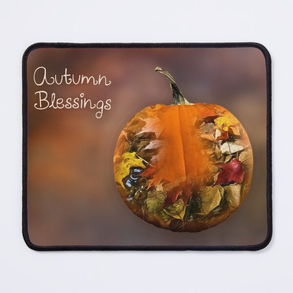Item preview, Autumn Leaves Pumpkin designed and sold by Kathy Weaver.