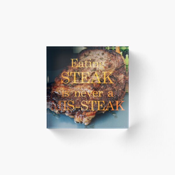 Item preview, Eating steak is never a mis-steak designed and sold by jnbr.