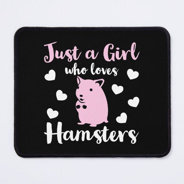 Item preview, Just a Girl Who Loves Hamsters - Hamster Lover designed and sold by AnyKitty.