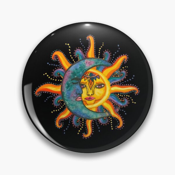 Item preview, Sun and moon mandala designed and sold by Mary Furgiuele.