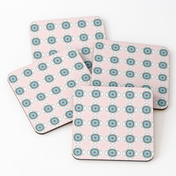 Item preview, Turquoise Tile Collection - Geometric Pattern designed and sold by ViewerEqualsPhoton.
